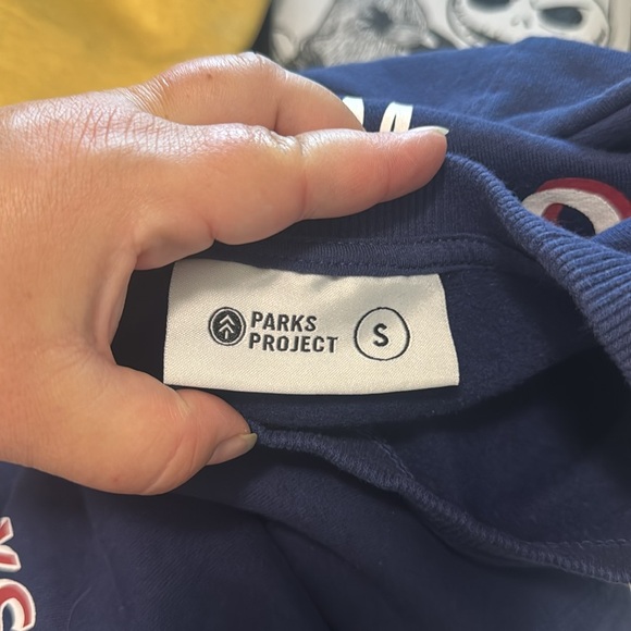 Parks Project For A Good Time Crewneck Sweatshirt Navy Small - Picture 6 of 10